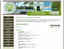 Tablet Screenshot of greenvisibility.com